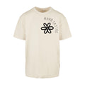 Floral Betty | Sand | Oversized T-Shirt - Wrong Crowd Artist merch