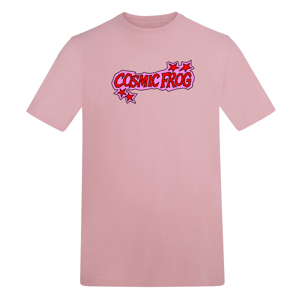 Cosmic Pink Tee | Baby Pink | Duzzer 180gsm Regular Fit T-Shirt