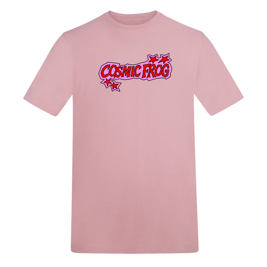 Cosmic Pink Tee | Baby Pink | Duzzer 180gsm Regular Fit T-Shirt
