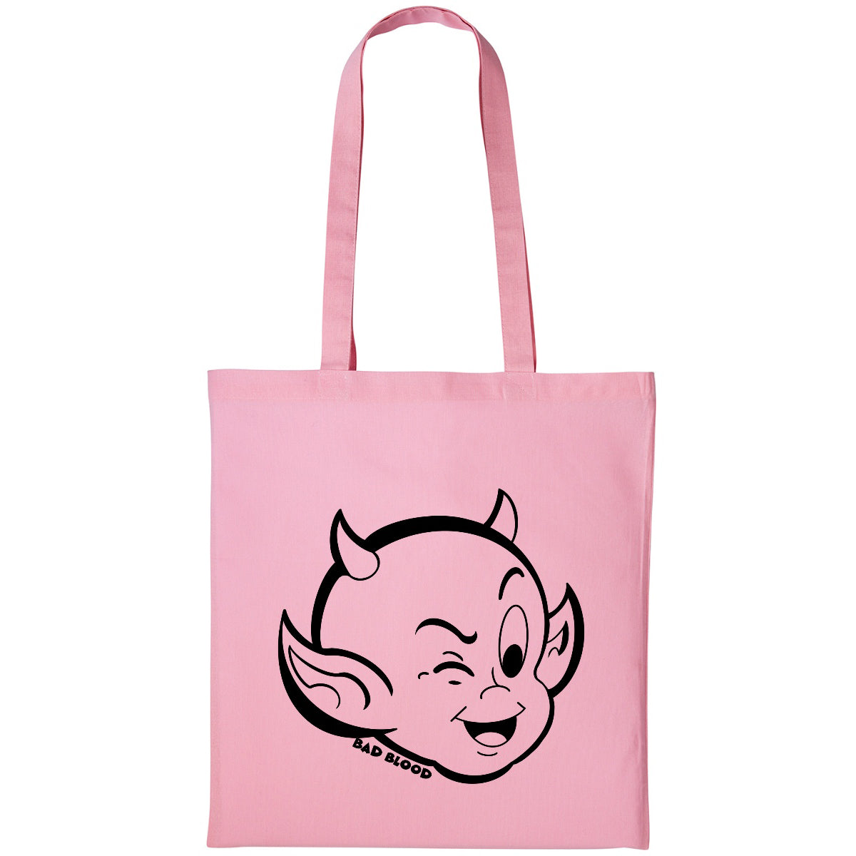 Big devil tote | Light Pink | Shopper Tote Bag
