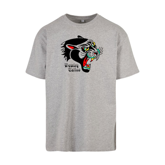 Colour Panther Tee | Grey | Dunker 240gsm Oversized T-Shirt