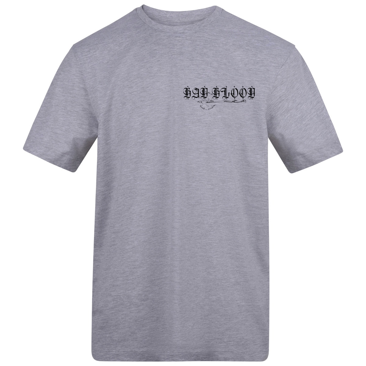 Dog tee | Heather Grey | Rizzer 150gsm Regular Fit T-Shirt