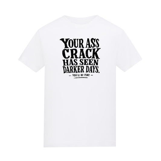 YOU'LL BE FINE | White | Rascal Kids Premium Midweight 180gsm Tee