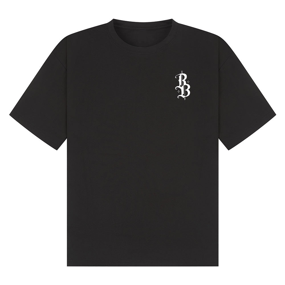 High Priestess oversized Tee | Black | Breezer 180gsm Oversized T-Shirt