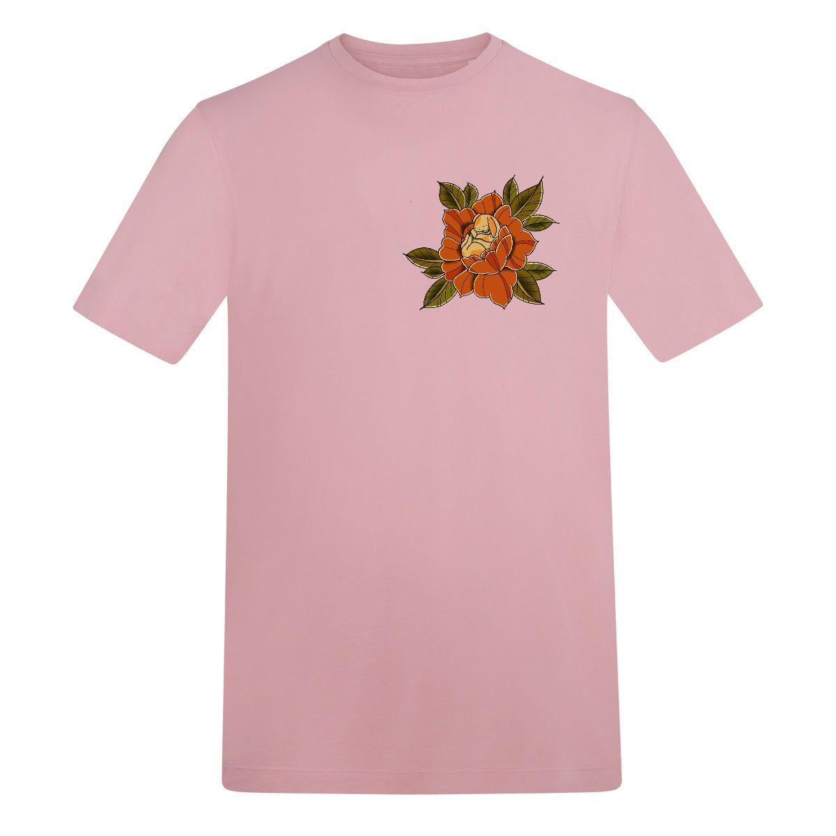 Sleepy Bunny T-Shirt | Baby Pink | Duzzer 180gsm Regular Fit T-Shirt