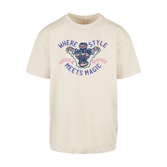 Where Style Meets Magic | Sand | Oversized T-Shirt