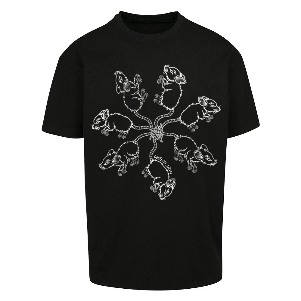 Oversized ratking | Black | Oversized T-Shirt