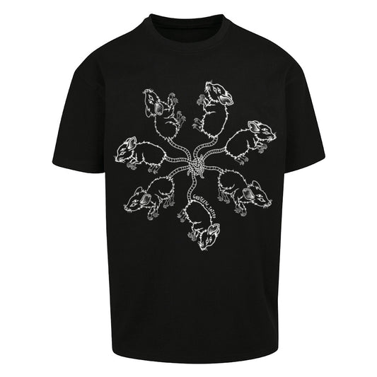 Oversized ratking | Black | Oversized T-Shirt