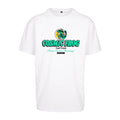 Cosmic Frog Vintage Style Tee | White | Dunker 240gsm Oversized T-Shirt