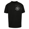Floral Betty | Black | Oversized T-Shirt - Wrong Crowd Artist merch