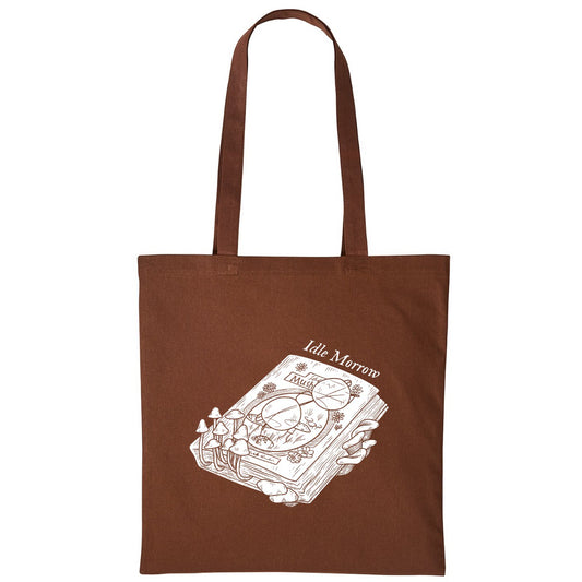Mushroom Study | Dark Brown | Shopper Tote Bag