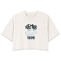 Nemo’s Dad Was Trans | Vintage Washed White | Rogue Womens 220gsm Washed Cropped Tee