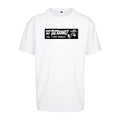 How’s My Black Tee | White | Dunker 240gsm Oversized T-Shirt