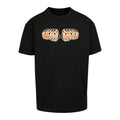 Colour Knuckle Tattoo Tee | Black | Dunker 240gsm Oversized T-Shirt