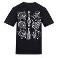 The Fiend Clwb | Black | Rizzer 150gsm Regular Fit T-Shirt - Wrong Crowd Artist merch
