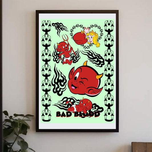 Colour flash print | Art Prints (A Sizes)