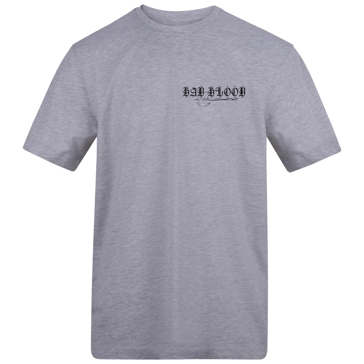 Candle tee | Heather Grey | Rizzer 150gsm Regular Fit T-Shirt