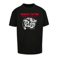 Red Tiger Tee | Black | Dunker 240gsm Oversized T-Shirt