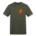 Sleepy Bunny T-Shirt | Earthy Green | Duzzer 180gsm Regular Fit T-Shirt