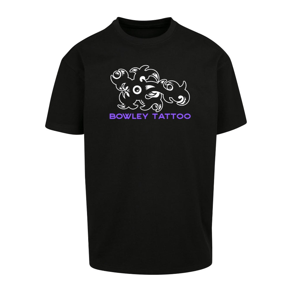 Borneo Scorpion Tee | Black | Dunker 240gsm Oversized T-Shirt - Wrong Crowd Artist merch
