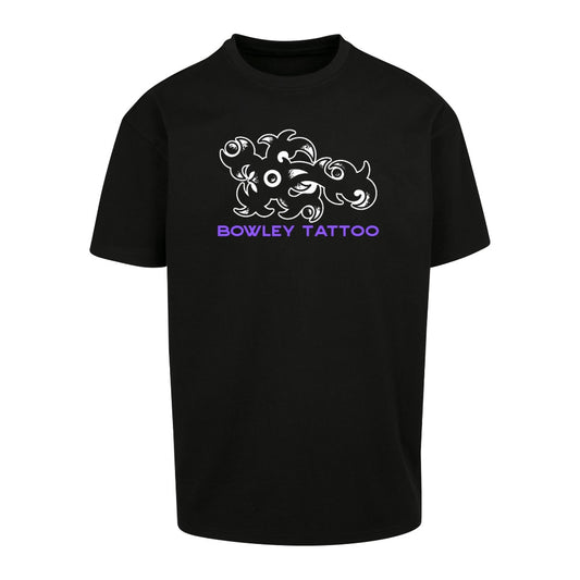 Borneo Scorpion Tee | Black | Dunker 240gsm Oversized T-Shirt - Wrong Crowd Artist merch