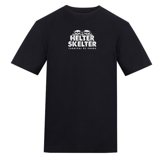 HELTER SKELTER | Black | Rizzer 150gsm Regular Fit T-Shirt - Wrong Crowd Artist merch
