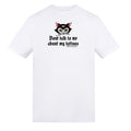 Don’t Talk To Me Colour Tee | White | Duzzer 180gsm Regular Fit T-Shirt