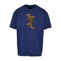 Never smile at a croc-odile | Dark Blue | Dunker 240gsm Oversized T-Shirt