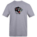 Colour Panther Tee | Heather Grey | Duzzer 180gsm Regular Fit T-Shirt