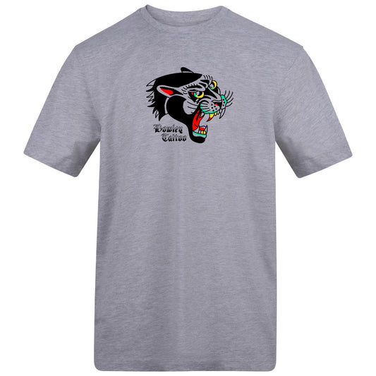 Colour Panther Tee | Heather Grey | Duzzer 180gsm Regular Fit T-Shirt