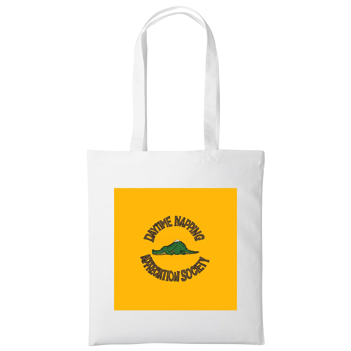 DNAS Tote | White | Shopper Tote Bag