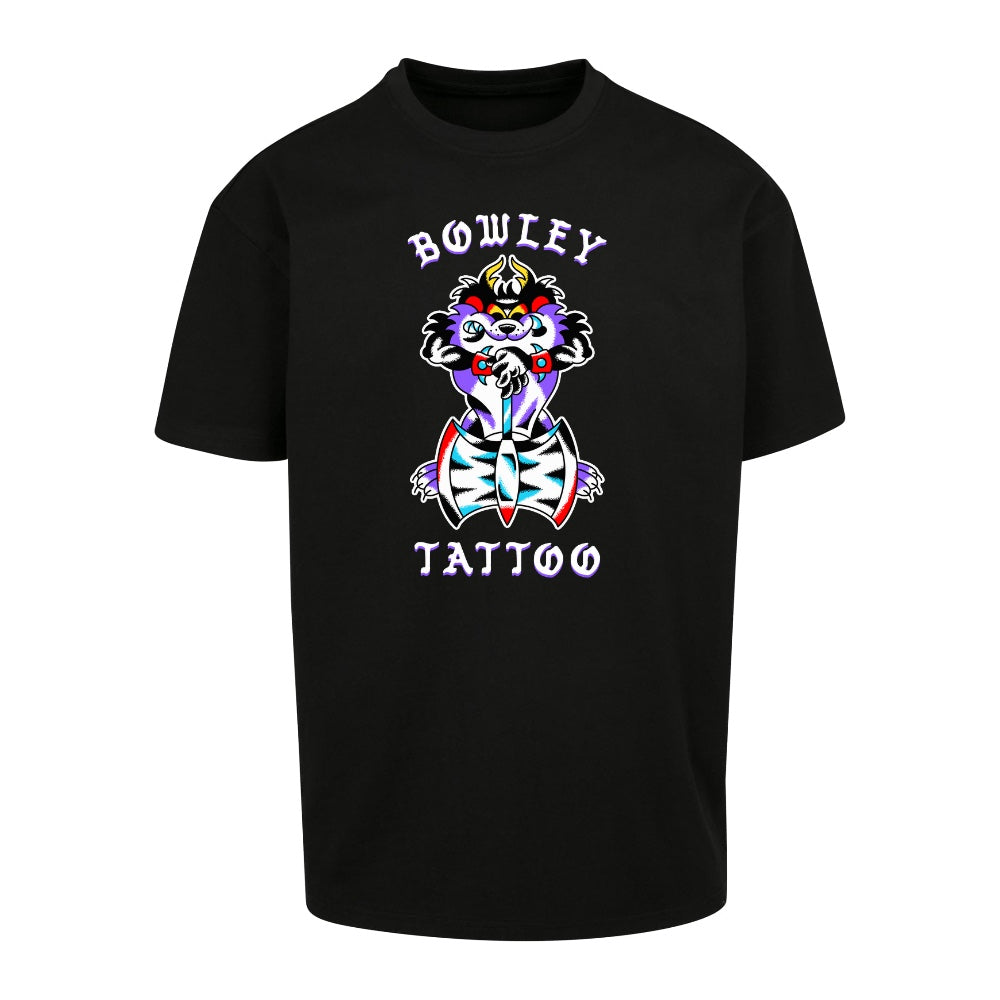 Taz Axe Tee | Black | Dunker 240gsm Oversized T-Shirt