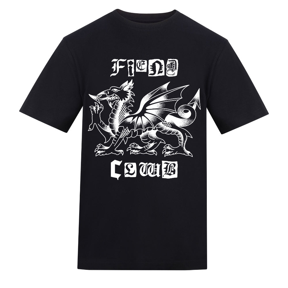 Draig | Black | Rizzer 150gsm Regular Fit T-Shirt - Wrong Crowd Artist merch