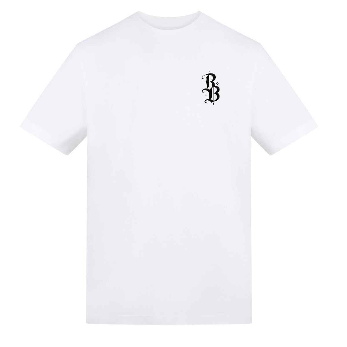 Wolf Head - White | White | Duzzer 180gsm Regular Fit T-Shirt