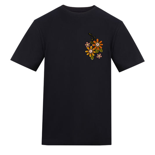 Sleepy Squirrel T-Shirt | Black | Duzzer 180gsm Regular Fit T-Shirt