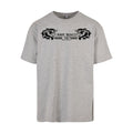 Cool Tattoos Black Tee | Grey | Dunker 240gsm Oversized T-Shirt