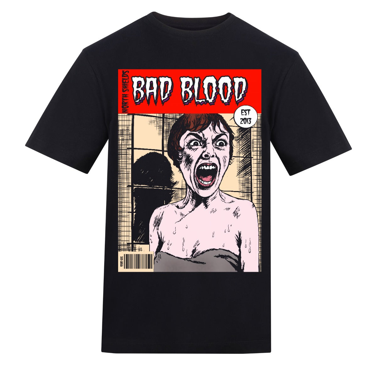 Creepshow regular tee | Black | Duzzer 180gsm Regular Fit T-Shirt
