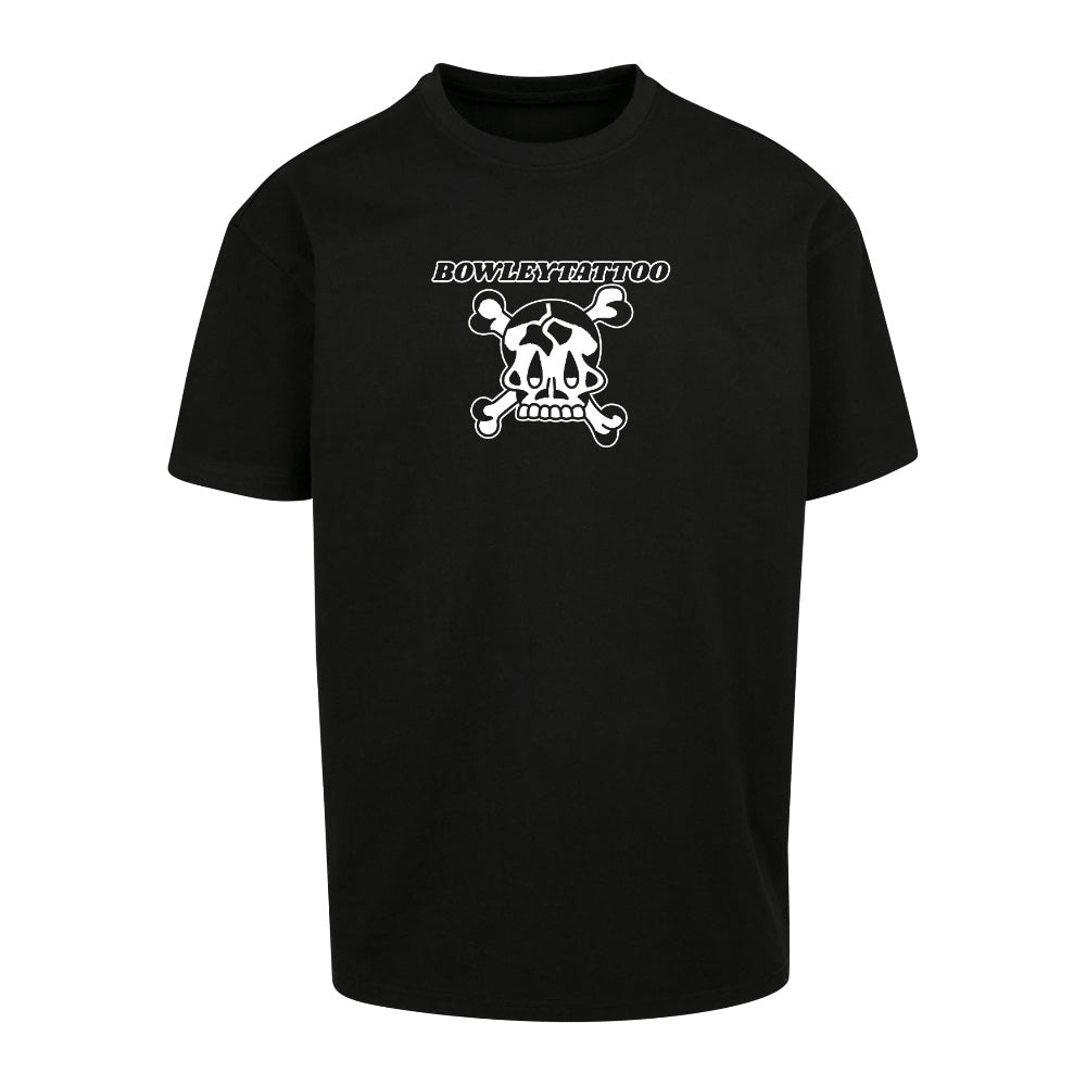 The Skull Tee | Black | Dunker 240gsm Oversized T-Shirt