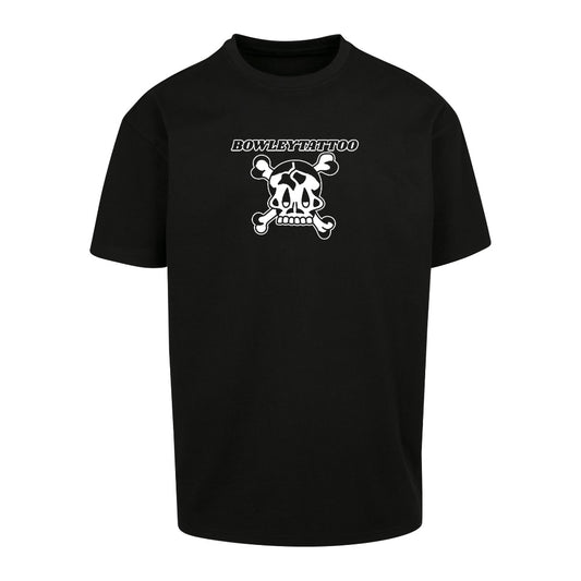 The Skull Tee | Black | Dunker 240gsm Oversized T-Shirt
