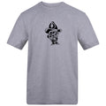 Cowboy Skull Tee | Heather Grey | Duzzer 180gsm Regular Fit T-Shirt - Wrong Crowd Artist merch