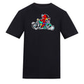 Speed Demon Tee | Black | Duzzer 180gsm Regular Fit T-Shirt - Wrong Crowd Artist merch