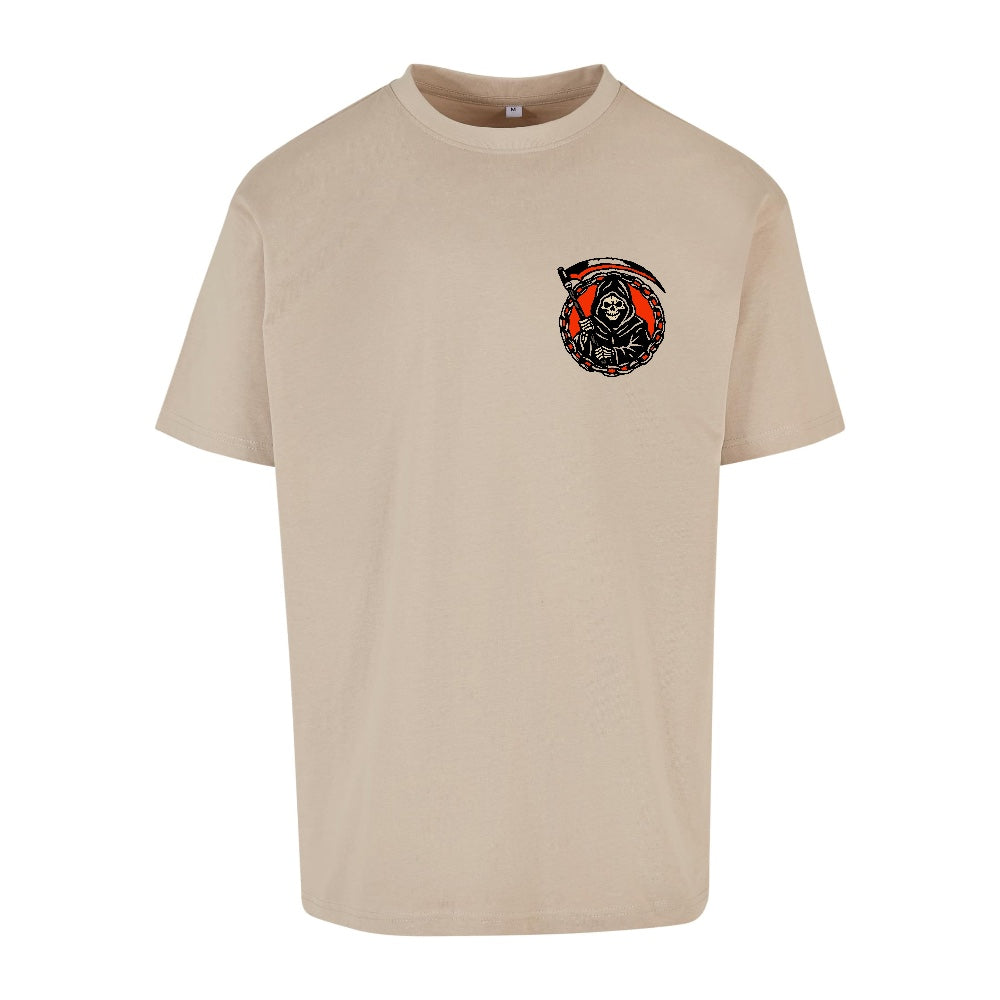 Mortis Reaper | Wet Sand | Dunker 240gsm Oversized T-Shirt