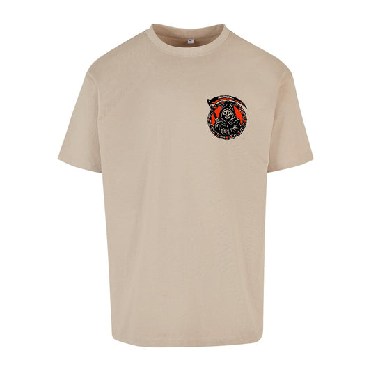 Mortis Reaper | Wet Sand | Dunker 240gsm Oversized T-Shirt