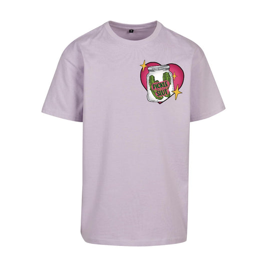 Special Edition Pickle Slut | Lilac | Dunker 240gsm Oversized T-Shirt