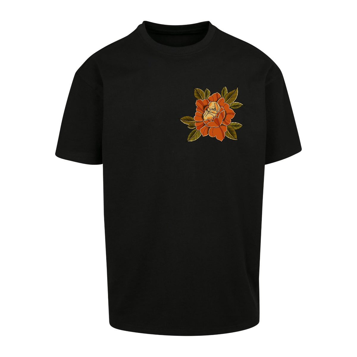 Sleepy Bunny T-Shirt | Black | Dunker 240gsm Oversized T-Shirt