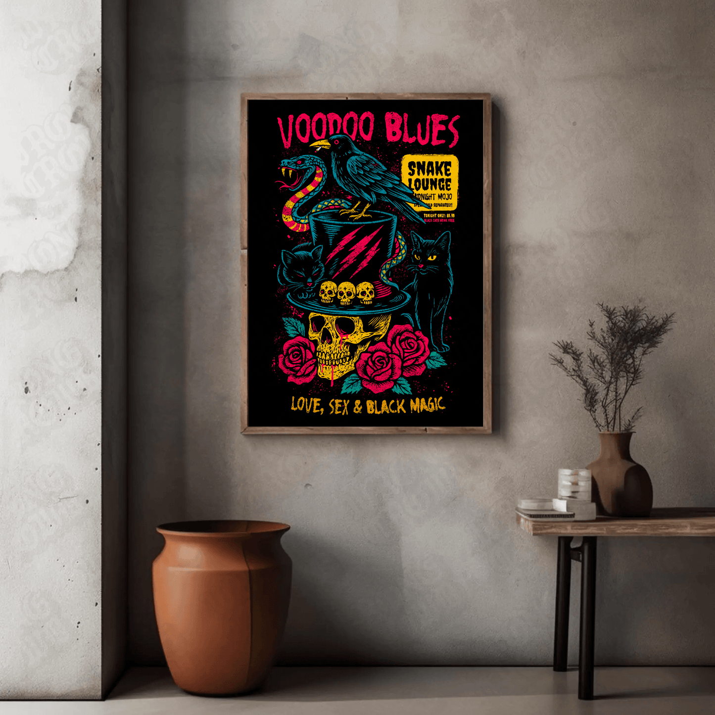 Voodoo Blues | Art Print