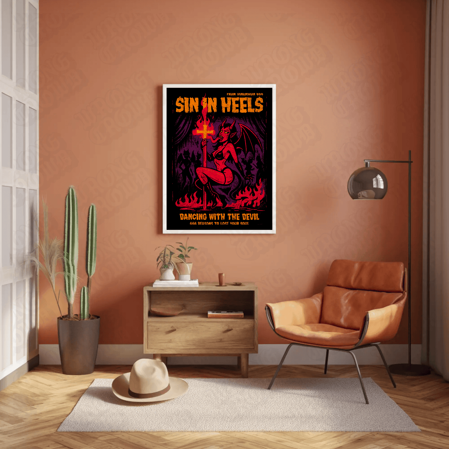 Sin in Heels | Art Print
