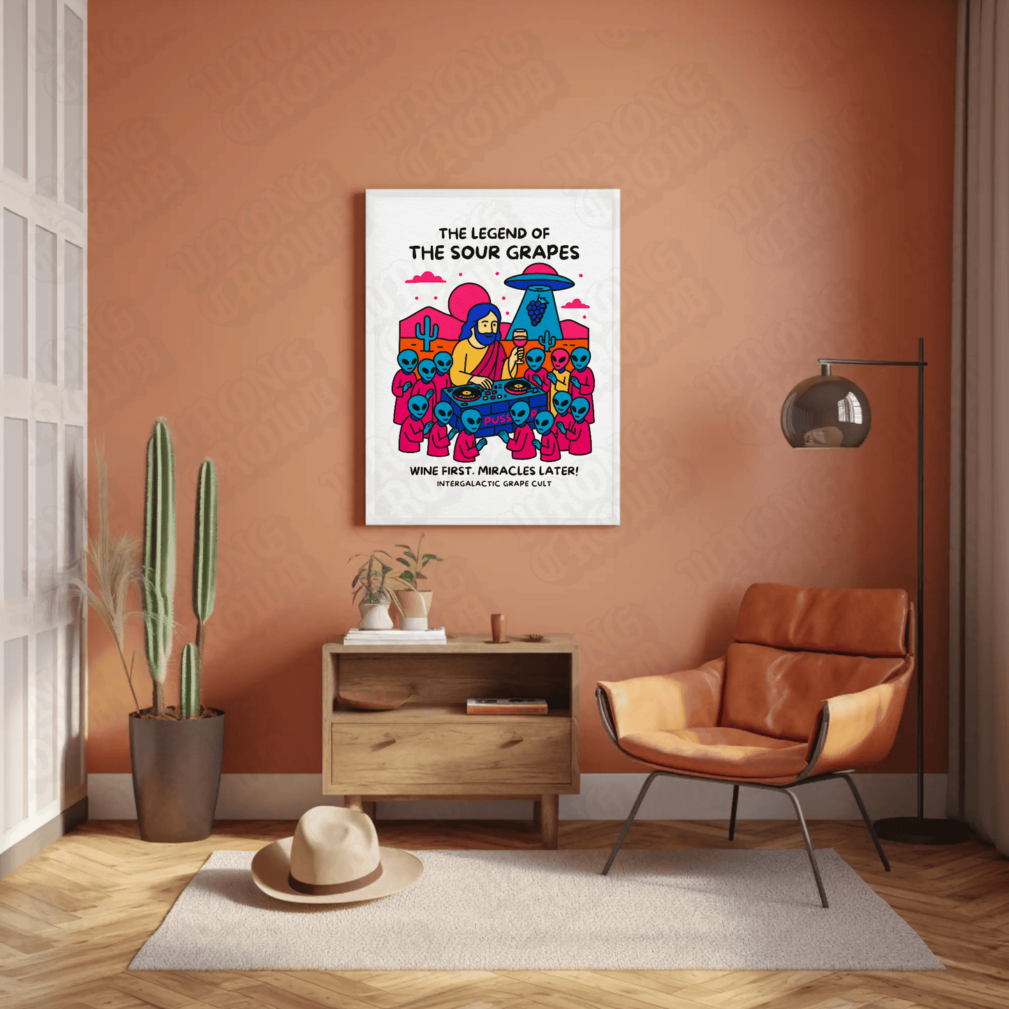 The Legend of Sour Grapes | Art Print