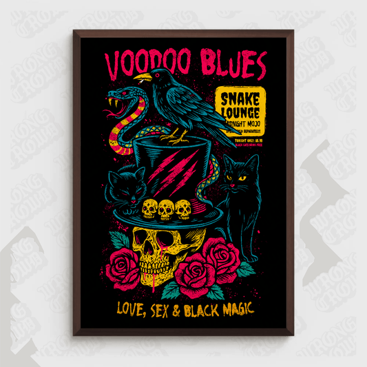 Voodoo Blues | Art Print