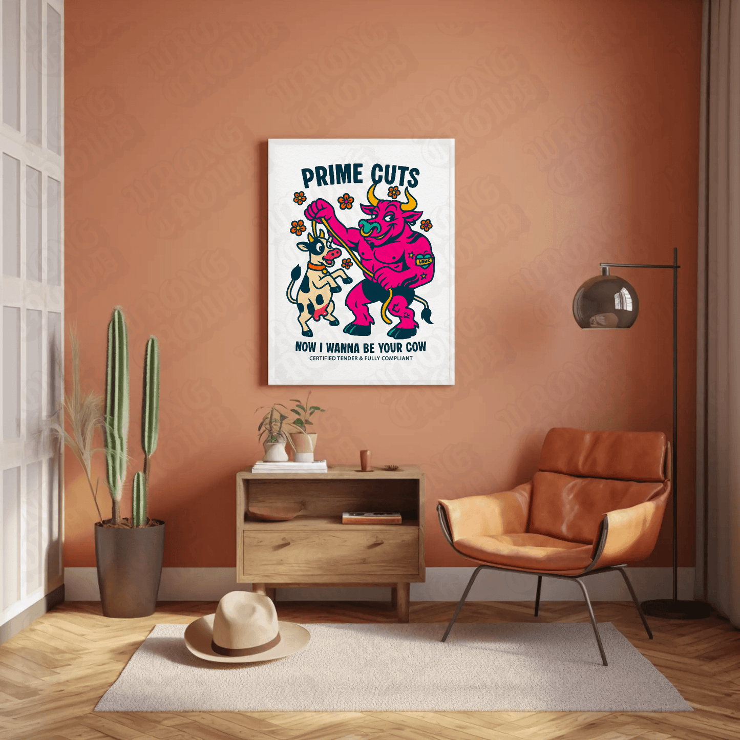 I Wanna Be Your Cow | Art Print